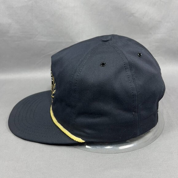 Vtg Winston Motorsports NASCAR Snapback Hat Cap Rope 20th Anniversary USA Mens - Picture 4 of 14